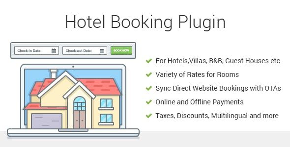 افزونه وردپرس رزرو هتل Hotel Booking | افزونه فارسی وردپرس رزرو هتل Hotel Booking